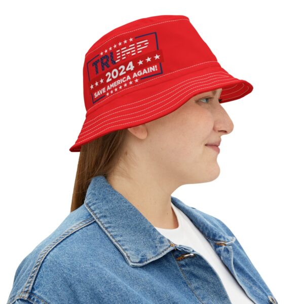 Maga red bucket hat